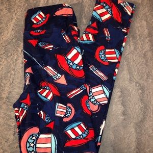 LuLaRoe Patriotic Leggings